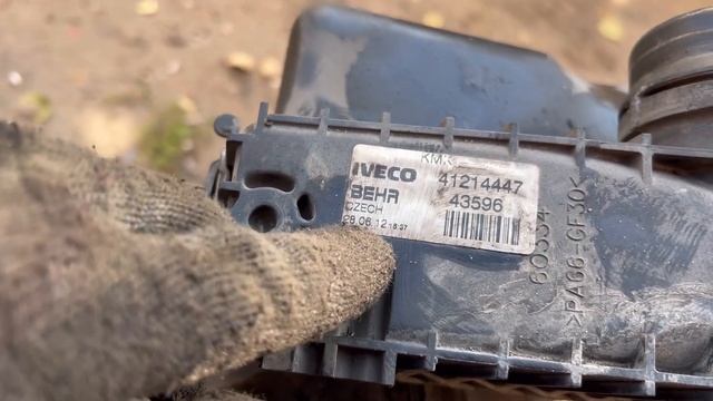 Замена радиатора. Ивеко Стралис / Iveco Stralis смотреть онлайн