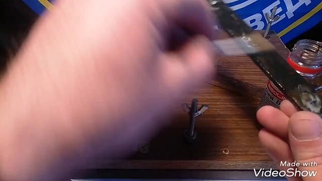 Самодельный бланк из кожи для доводки ножей смотреть онлайн