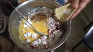 UlamSerye #2 - Simple & Easy Burger Patty Recipe (Tagalog)