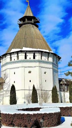 Астраханский кремль зимой