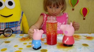 Настя и мама делают бурлящая лава Игрушки
