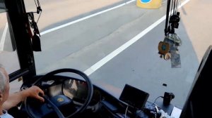 Выехали в Дивноморское из Нижнего новгорода на автобусе