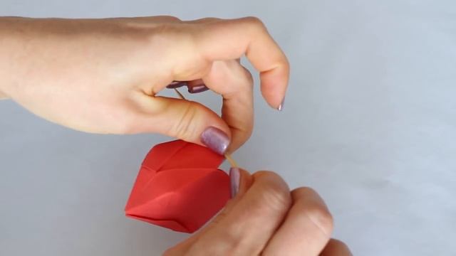 Оригами цветы. ТЮЛЬПАНЫ из бумаги. Flores de origami TULIPÁN de papel. Origami TULIP смотреть онлайн