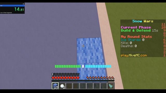 SnowWars 5 Kills Speedrun - Java - The Hive (40.40) [WR] смотреть онлайн