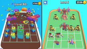 Craft Chainsaw Run ?? VS ?? Merge Merge Number Cube: Fam Run