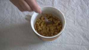 Макароны с сыром в микроволновке - Mac and cheese | #144