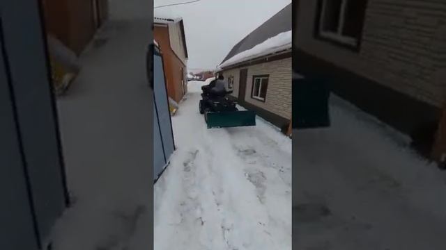 снегоотвал для квадроцикла смотреть онлайн