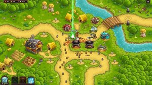 Kingdom Rush VENGEANCE сложность Veteran mission 12 кампания (campaign) Угодья Отила