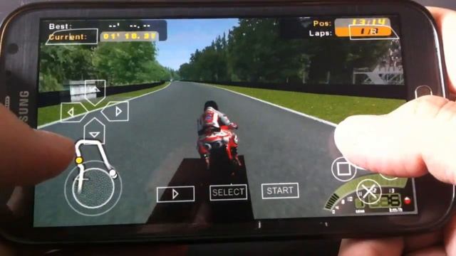 [PPSSPP 0.9.9.1 Emulator] SBK-09 SUPERBIKE WORLD CHAMPIONSHIP - PSP on Android смотреть онлайн