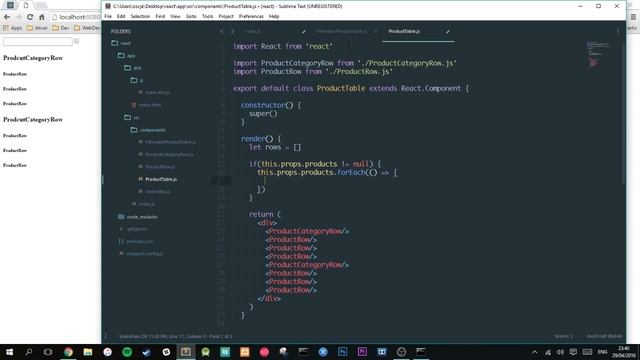 7.- Curso React - Uso de datos en components Props y State смотреть онлайн