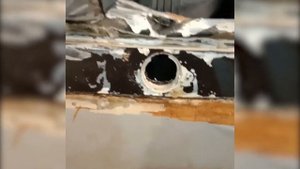 Владелец лодки потерял мотор | Замена транцевой доски на лодке Ниссамаран