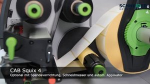 cab Squix 4 | Etikettendrucker | Schneider Kennzeichnung