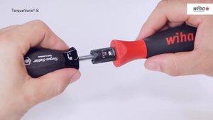 Динамометрическая отвертка TorqueVario-S со шкалой 1-5 Нм WIHA