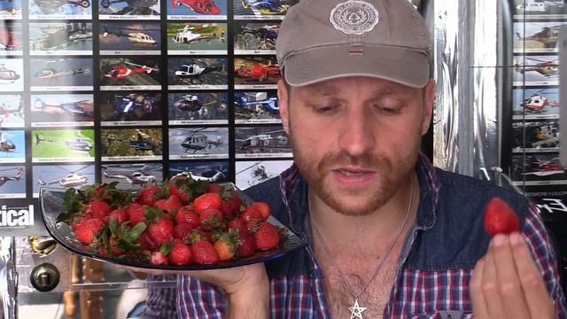 Трапезничаем клубничкой:  Воспоминания  про Ми-26, вертолеты на даче;  как жить счастливо ! смотреть онлайн