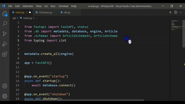 How to Build Async API in Python with FastAPI смотреть онлайн