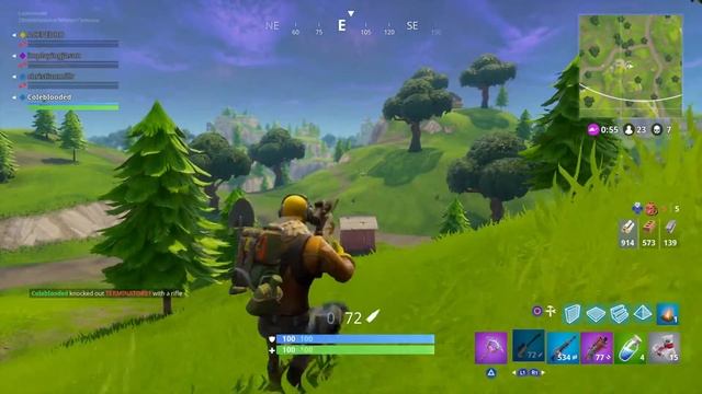 Fortnite Solo Squad Launch Pad Win смотреть онлайн