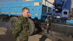 Бортовой Урал 4320 с краном-манипулятором АНТ 22-2 (г/п 7,3 т.) пр-ва Уральского Завода Спецтехники