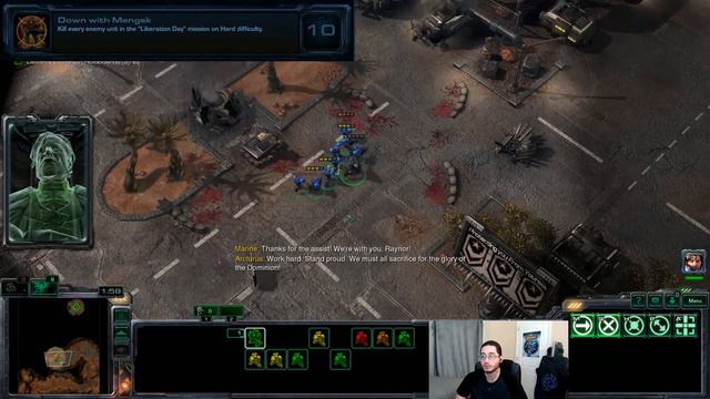 Starcraft 2 WoL Achievements: Down With Mengsk - Wings of Liberty Campaign смотреть онлайн