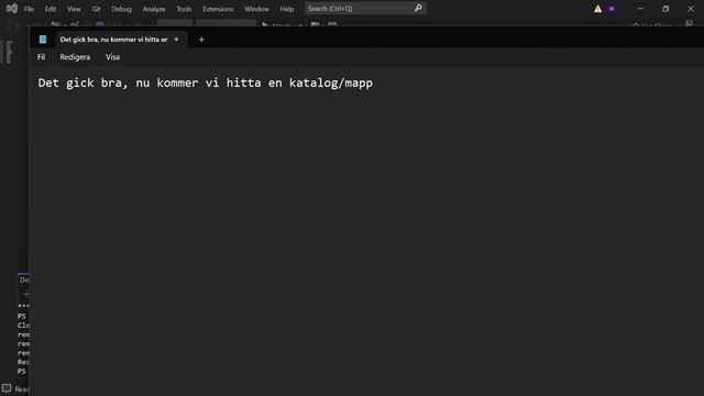 Skapa repo i github och klona från terminal смотреть онлайн