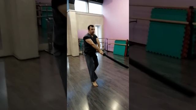Спочан, разбор и тренировка кихон (комплес базовой техники), клуб "центральный"