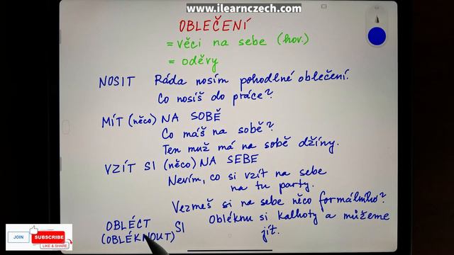 Kurz češtiny 56: Jak mluvit o oblečení? смотреть онлайн