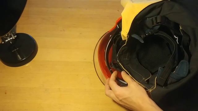 Установка пелерины голландского типа на шлем ШПМ-С смотреть онлайн