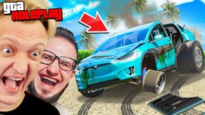 ДА ПРОСТИТ МЕНЯ КИРИЛЛ ВАРПАЧ ЗА ТО ЧТО Я СДЕЛАЛ С ЕГО ТЕСЛОЙ... (GTA 5 RP)