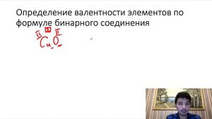 Урок 16. Определение валентности элементов по формулам их соединений (8 класс)