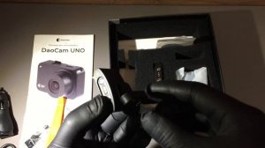 Daocam UNO Wi-Fi, GPS - распаковка и обзор видеорегистратора