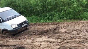 Соболь 4х4  оффроуд  Вятские дороги