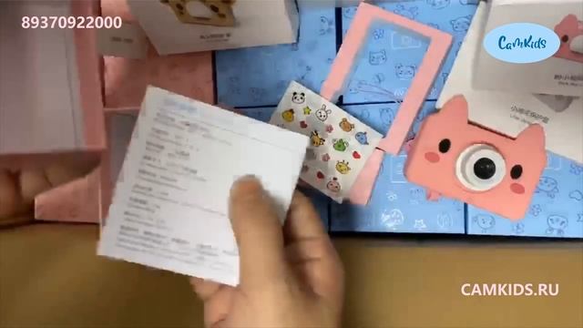 Детский фотоаппарат распаковка / комплектация смотреть онлайн