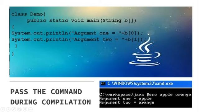 #9  Command Line Argument Programming in JAVA || 2020 || From Scratch ||