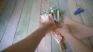 Сладкий букет на 8 марта из протеиновых батончиков\подарок на 8 марта/пп букет