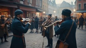 Catholic, Gregorian rock, ballads, bards.