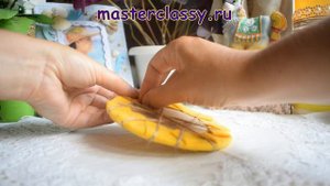 Интерьерные украшения. Поделки из ракушек. Подвеска для дома. Видео урок