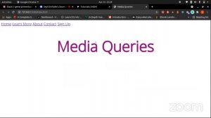 CSS: Flexbox, responsiveness and media queries