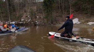 Сплав Малая Истра Апрель