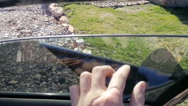 Съёмная тонировка опыт использования,сравнение.