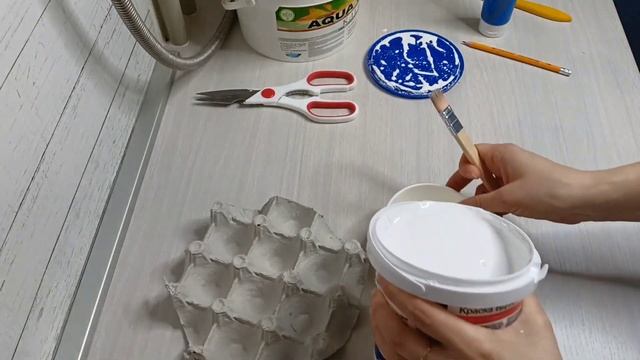 Пасхальное кашпо для яиц своими руками. Пасхальный декор. Пасха смотреть онлайн