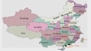 🌏КАРТА МИР (Provinces of China Today)