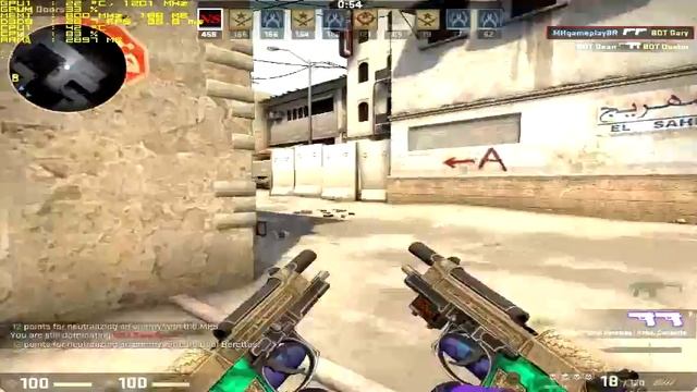 Teste Counter-Strike: Global Offensive no A4 6300 (Minimo e no Maximo) смотреть онлайн