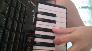 Песня Лен лен, кругом цветущий лен! на аккордеоне караоке