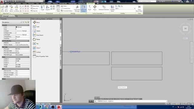 Кирпичная кладка динамическим блоком (AutoCad) смотреть онлайн