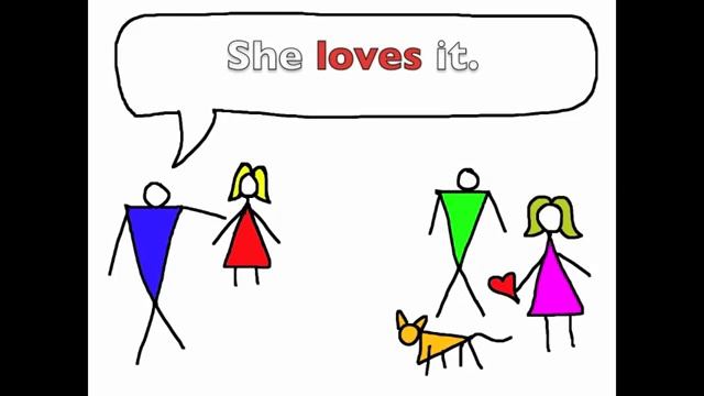 Present Simple Song - Rockin English смотреть онлайн