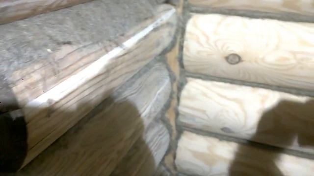 Конопатка бревен как надо
