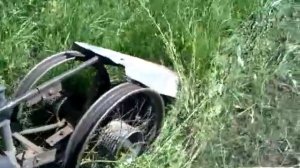 сенокосилка самодельная