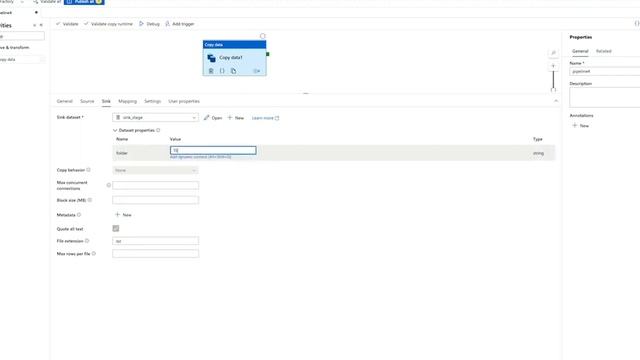 Azure Data Factory - Read from variable and write to a file in BLOB storage смотреть онлайн
