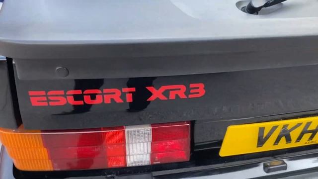 1981 Ford Escort MK3 XR3 (VKH 511W) Humber Bridge Classic Car Night 19/05/23. смотреть онлайн