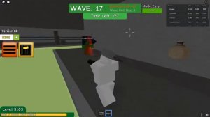 Buying the MINIGUN In ROBLOX Zombie Attack!