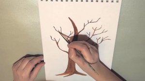 How To Draw A Tree / Как Нарисовать Дерево